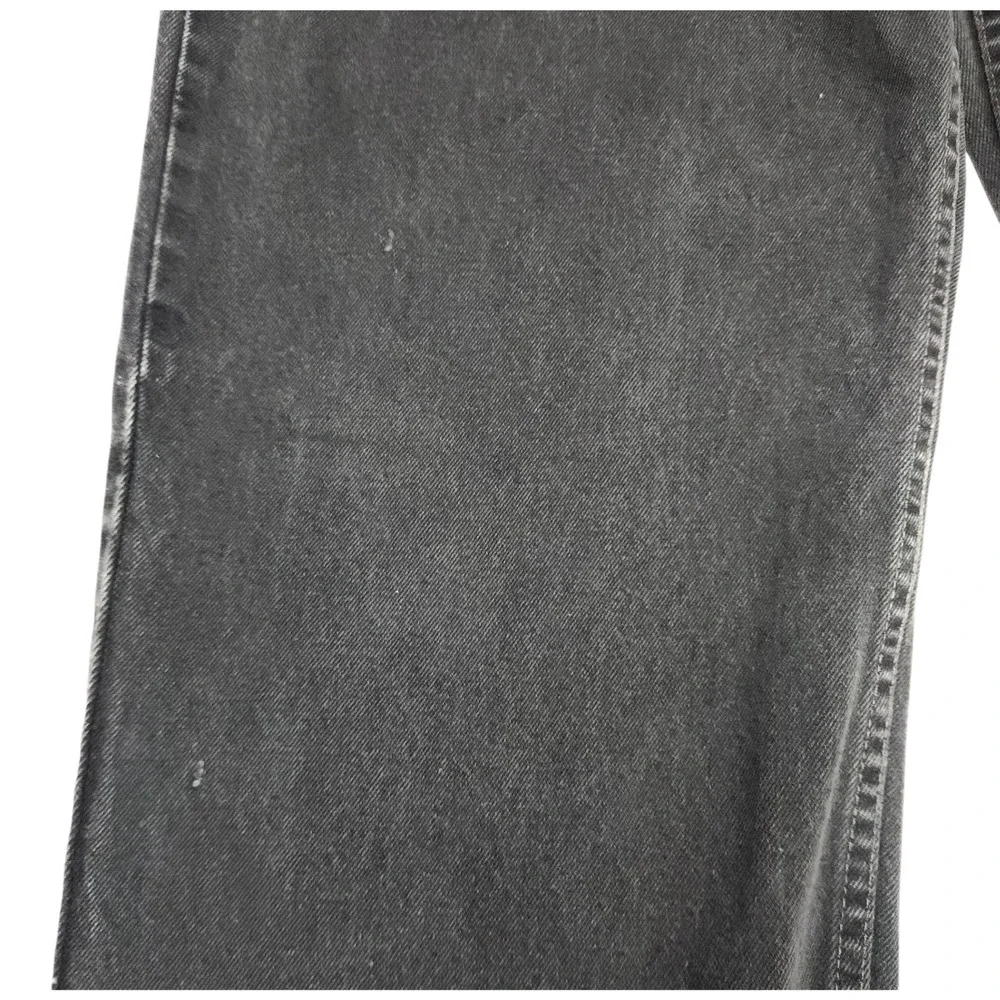 Vintage Y2K 90s Levis 550 Relaxed Fit Jeans 40x29 Faded Black Denim